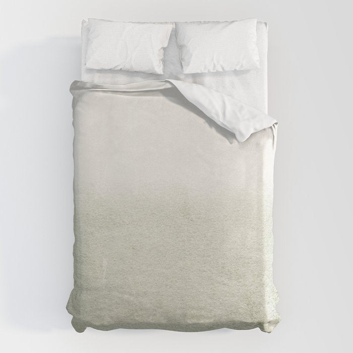 FADING GREEN SAGE Duvet Cover Gallery Image 6