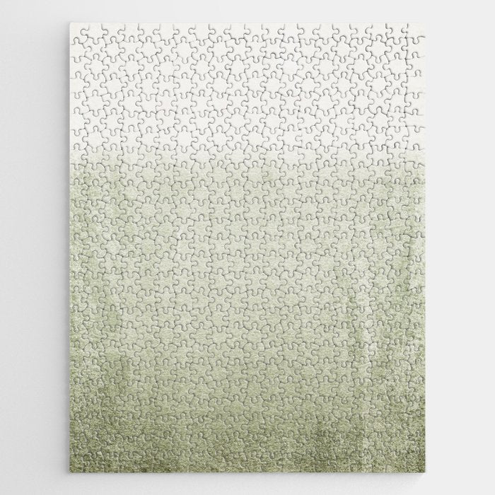 FADING GREEN SAGE Jigsaw Puzzle Gallery Image 1