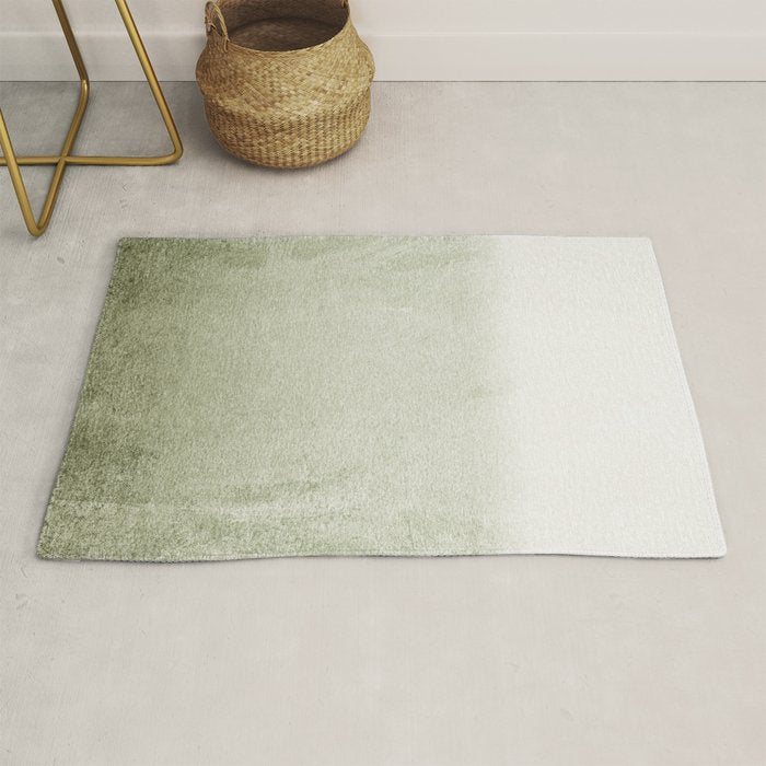 FADING GREEN SAGE Rug Gallery Image 1