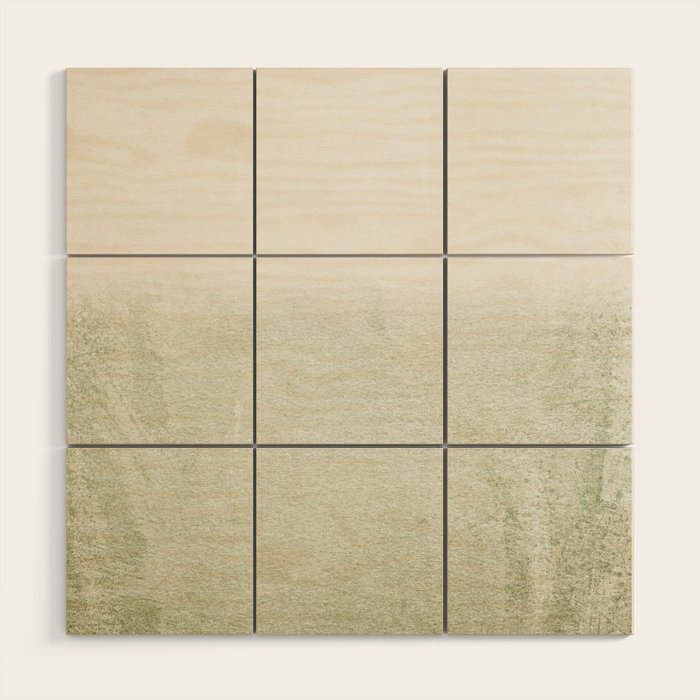 FADING GREEN SAGE Wood Wall Art Gallery Image 1