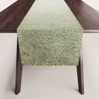 FADING GREEN SAGE Table Runner Gallery Image 1