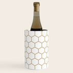Honeycomb (Tan & White Pattern) Wine Chiller Gallery Image 3