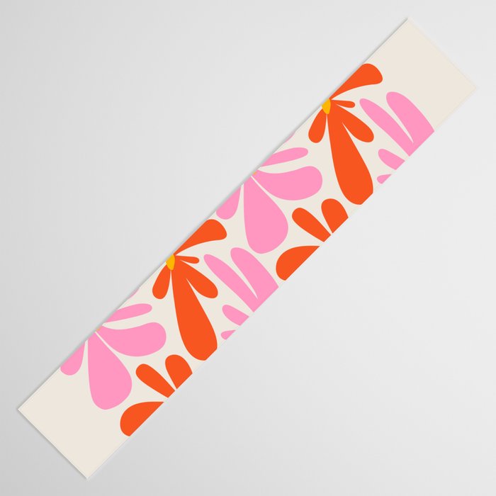 Bloom: Peach Matisse Color Series 04 Table Runner Gallery Image 3