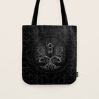 Tree of life -Yggdrasil with ravens Tote Bag Gallery Image 1