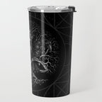Tree of life -Yggdrasil with ravens Travel Mug Gallery Image 2