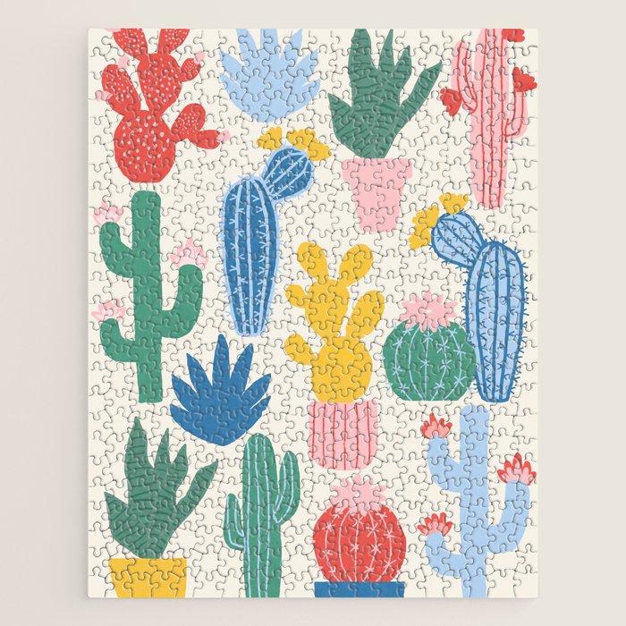Cactus Garden - primary Jigsaw Puzzle Gallery Image 1