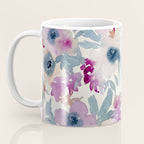 Abby Watercolor Florals Coffee Mug Gallery Image 3