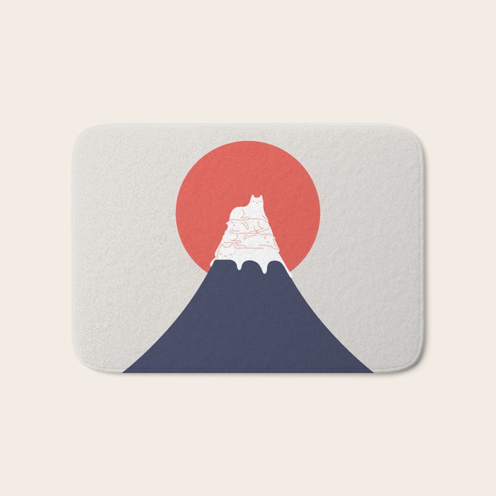 Cat Landscape 30 Bath Mat Gallery Image 1