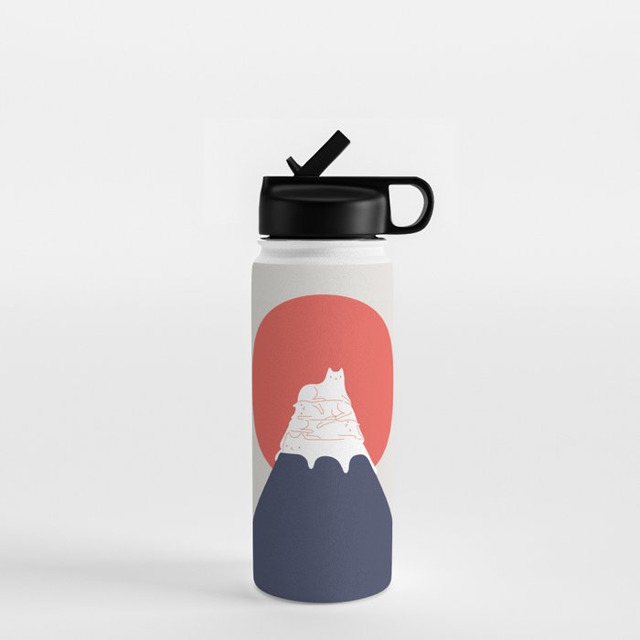 Cat Landscape 30 Water Bottle Gallery Image 1