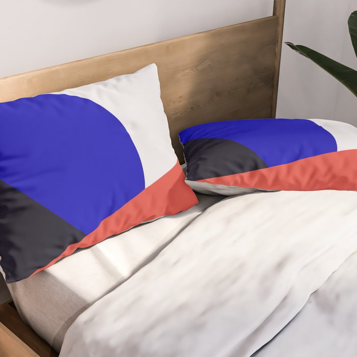 Geometric  Pillow Sham Gallery Image 2