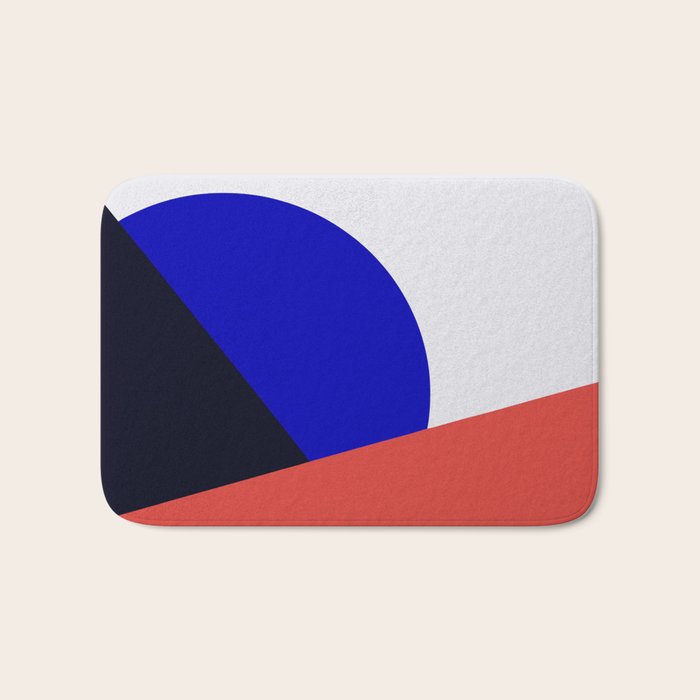 Geometric  Bath Mat Gallery Image 1