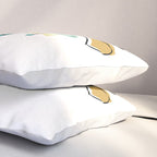 Mid Century Modern Abstract Atomic Age Pillow Sham Gallery Image 3