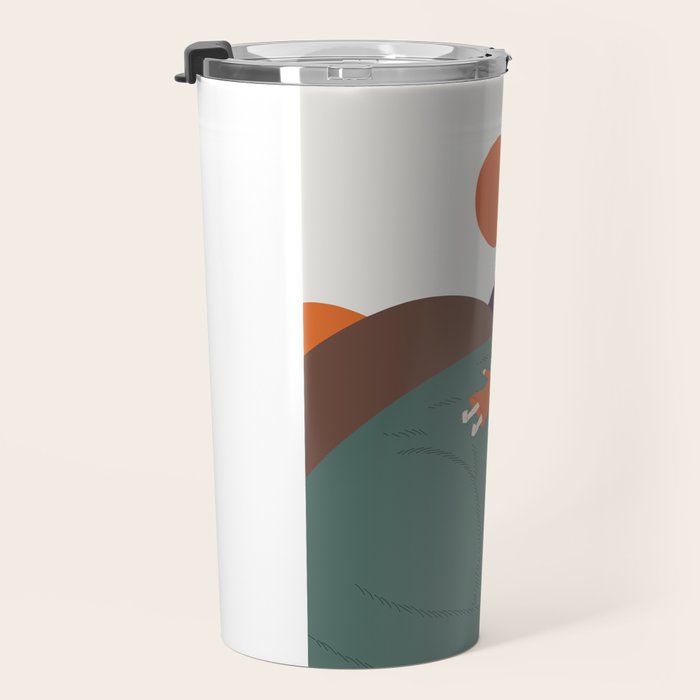Cat Landscape 111 Travel Mug Gallery Image 3