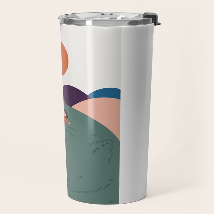 Cat Landscape 111 Travel Mug Gallery Image 2