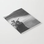 Dogs on a boat black and white canine photograph portrait - photographs - photography Notebook Gallery Image 2