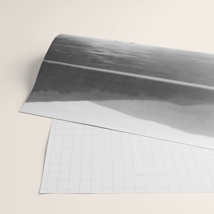 Dogs on a boat black and white canine photograph portrait - photographs - photography Wrapping Paper Gallery Image 2