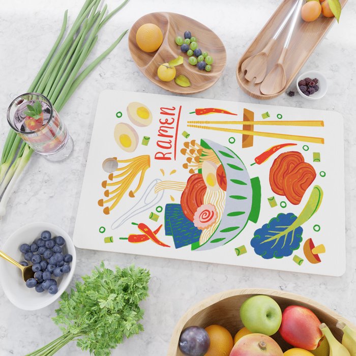 Ramen Noodles Cutting Board Gallery Image 2