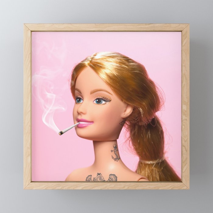 Girl Grown Up Mini Art Print