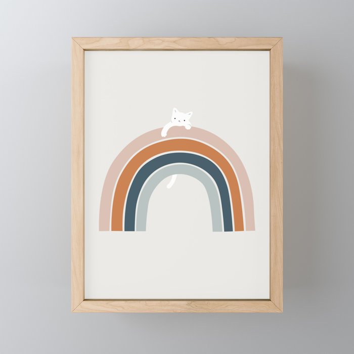 Cat Landscape 151 Mini Art Print Gallery Image 1