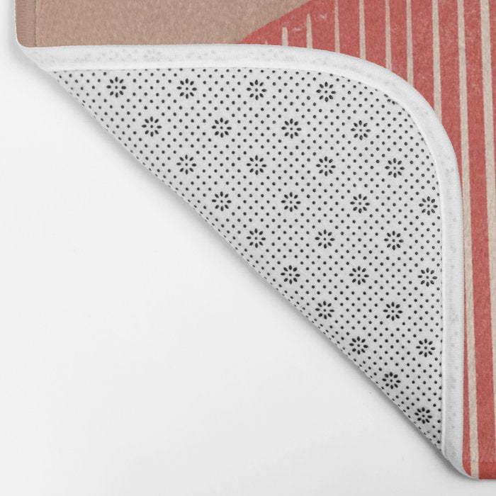 Modern Line Shape Bath Mat Gallery Image 2