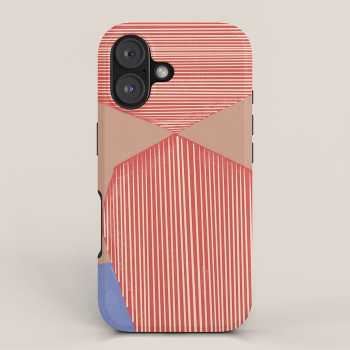 Modern Line Shape iPhone Case Gallery Image 1