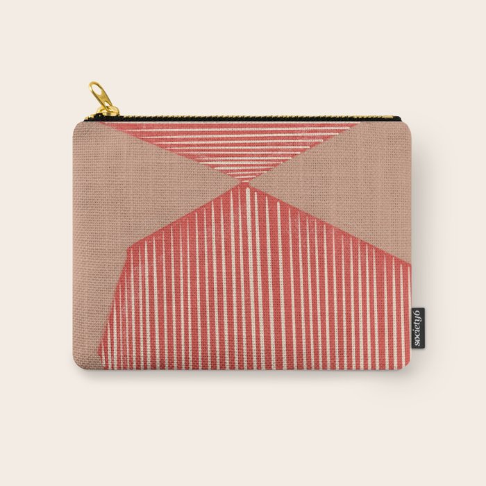 Modern Line Shape Carry All Pouch Gallery Image 1