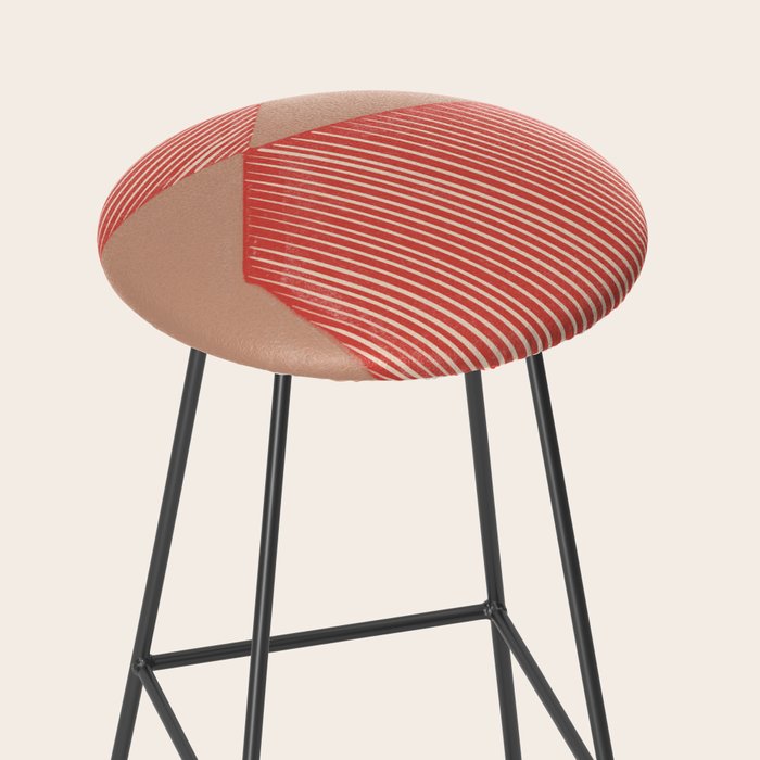 Modern Line Shape Stool Gallery Image 2