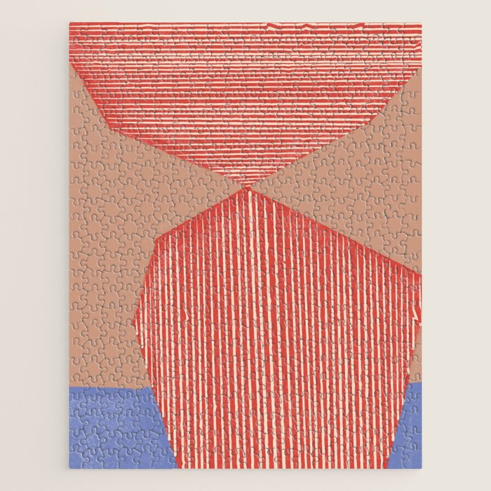 Modern Line Shape Jigsaw Puzzle Gallery Image 1