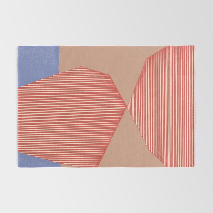 Modern Line Shape Rug Gallery Image 2