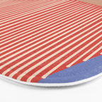 Modern Line Shape Bath Mat Gallery Image 3