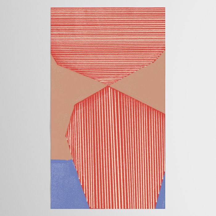Modern Line Shape Tablecloth Gallery Image 2