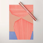 Modern Line Shape Wrapping Paper Gallery Image 1