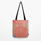 Modern Line Shape Tote Bag Gallery Image 2