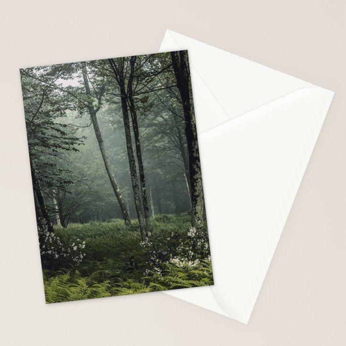 Forest Melody - Appalachian Mountains  Stationery Card Gallery Image 2