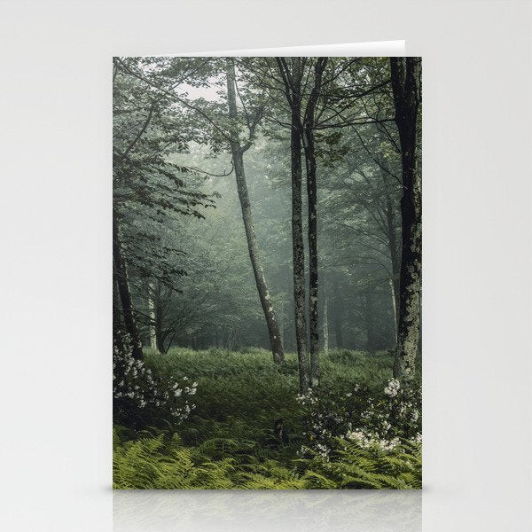 Forest Melody - Appalachian Mountains  Stationery Card Gallery Image 1