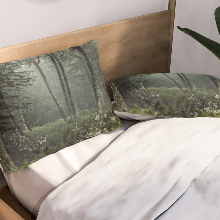 Forest Melody - Appalachian Mountains  Pillow Sham Gallery Image 2