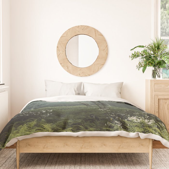 Forest Melody - Appalachian Mountains  Duvet Cover Gallery Image 3