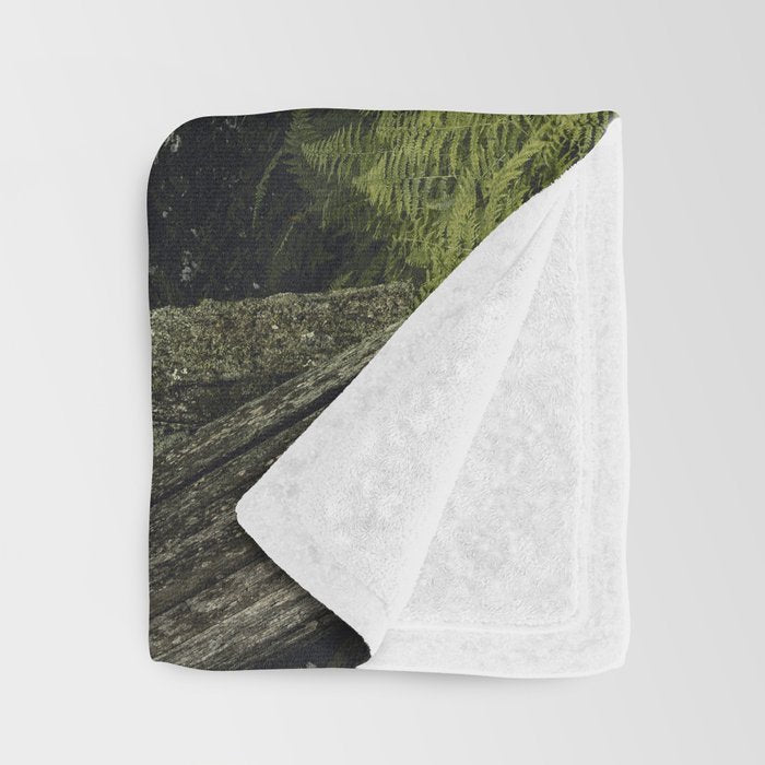 Forest Melody - Appalachian Mountains  Throw Blanket Gallery Image 3
