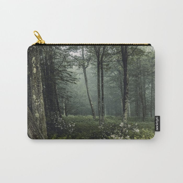 Forest Melody - Appalachian Mountains  Carry All Pouch Gallery Image 1