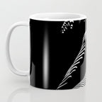 0077s-DJA Abstract Photograph of Seated Woman Striped by Light and Shade Coffee Mug Gallery Image 3