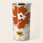 VINTAGE floral house  Travel Mug Gallery Image 1