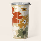 VINTAGE floral house  Travel Mug Gallery Image 2