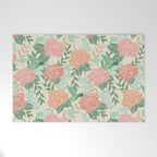 Victorian Garden with Hummingbird Welcome Mat Gallery Image 1