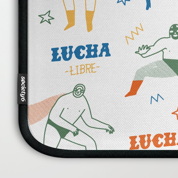 Lucha libre Laptop Sleeve Gallery Image 3