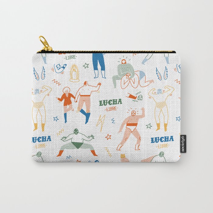 Lucha libre Carry All Pouch Gallery Image 1