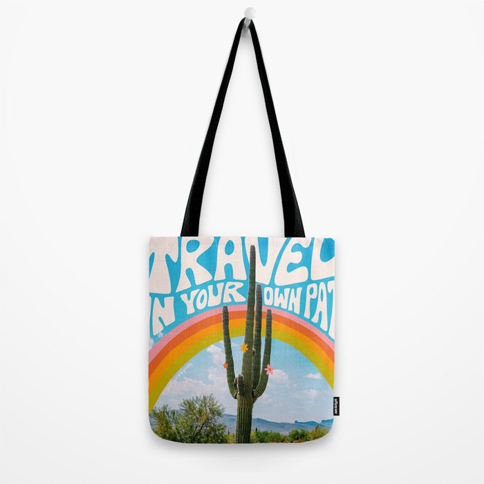 Travel In Your Own Path Tote Bag Gallery Image 2