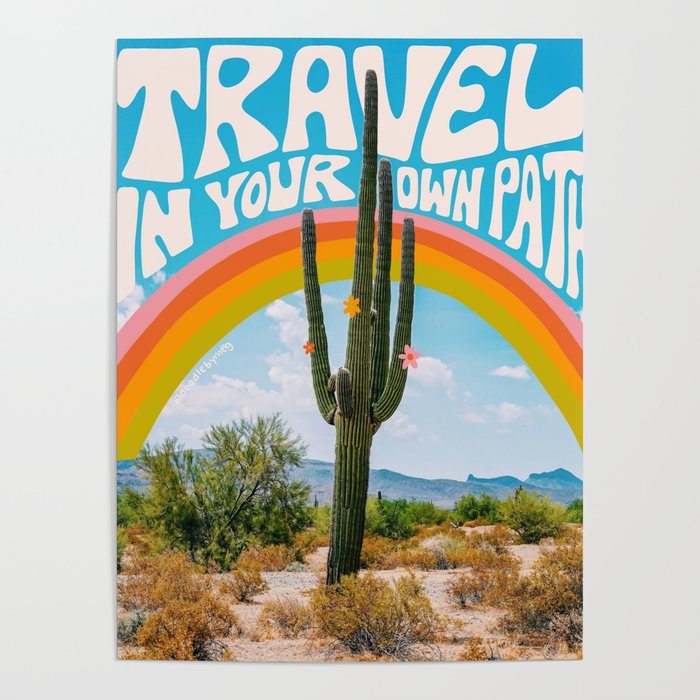 Travel In Your Own Path Poster Gallery Image 1