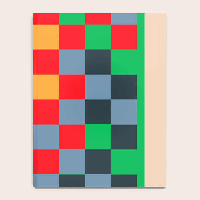 Colorful Checkerboard 2 Notebook Gallery Image 4