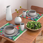 Colorful Checkerboard 2 Placemat Gallery Image 2