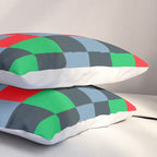 Colorful Checkerboard 2 Pillow Sham Gallery Image 3